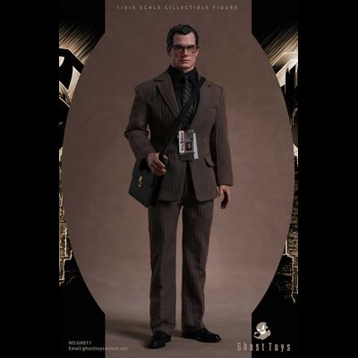 Кларк Кент (Генри Кавилл, "Человек из стали") - Коллекционная фигурка 1/6 Superman journalist Clark (GH-011) - Ghost toys