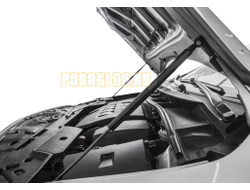 Амортизаторы капота, 2 шт. АвтоУпор для Toyota Corolla E140 /E150 / E150 рестайлинг 2006-2012 / 2010-2013