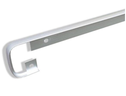 СОЕДЕНИТЕЛЬНАЯ планка для столешниц 38мм с завалом R9мм  Аюминий