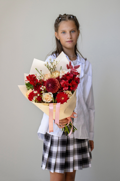 БУКЕТ ДЛЯ УЧИТЕЛЯ № 855