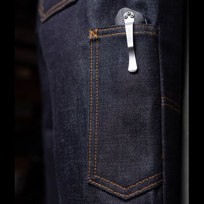 Джинсы =Brave Star= Die Hard Double Knee 14oz Hardline Japan Selvage Denim Jean