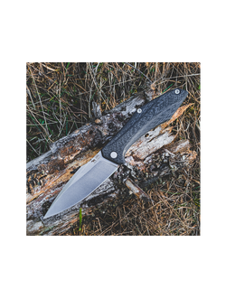 Складной нож Грач сталь Elmax, рукоять карбон