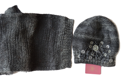 Итальянский шарф из меланжевой пряжи Vizio Италия