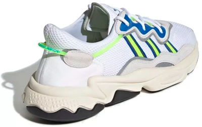 Adidas Ozweego (Серые с синим и зеленым)