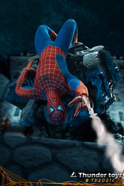 Человек-Паук (делюкс версия) - Коллекционная ФИГУРКА 1/6 Variant Spider Deluxe Edition (TD2021C) - Thunder Toys