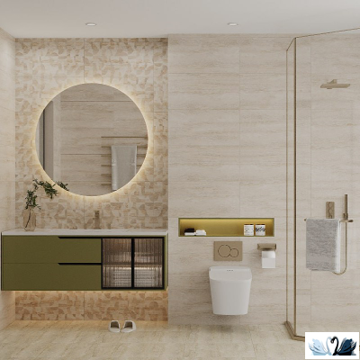 Плитка Belani Травертин кремовый 30х60 см, настенная, Береза керамика