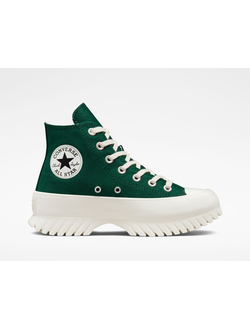 Кеды Converse Chuck Taylor All Star Lugged 2.0 Platform зеленые высокие