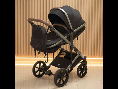 Детская коляска 3 в 1 Luxmom 710 Черный