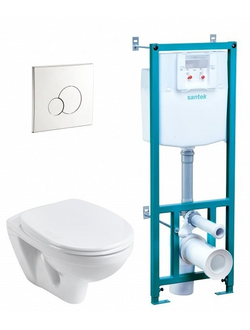 Комплект Santek Бореаль 1WH501544 кнопка хром