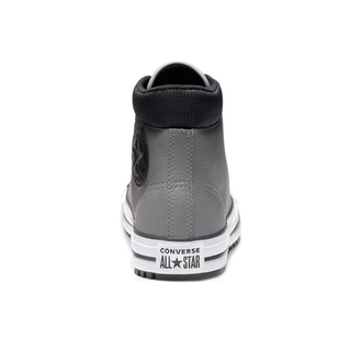 Кеды Converse All Star Pc Leather серые высокие кожаные