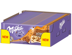 Milka Waves Caramel 81G (22 шт)