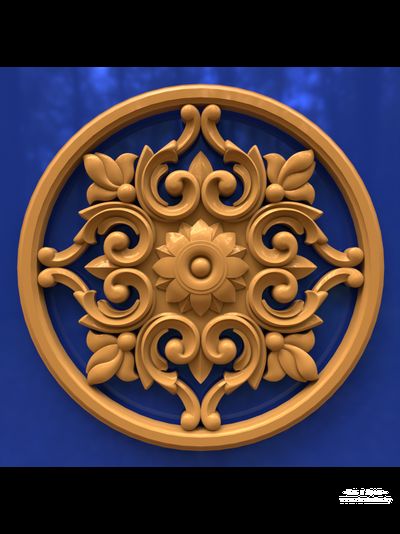 Резьба по дереву, 3d-model 3