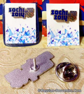 Набор значков Sochi 2014 (знаки организаторов и волонтеров Олимпиады)