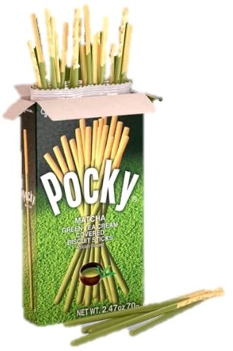 Бисквитные палочки Pocky Biscuit Sticks Green Tea, 33гр