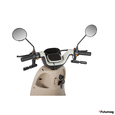 Электротрицикл Rutrike Gelbert Ogma 48V/60V 650Вт бело-коричневый