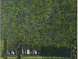 Купить греющую картину с фото репродукции Густава Климта Парк