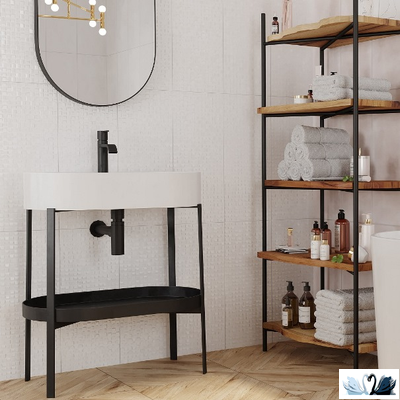 Плитка настенная Gracia Ceramica Sweety white mosaic wall 25 х 60 см рельеф