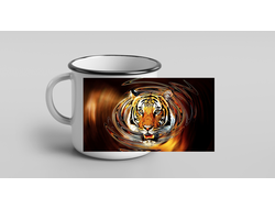 Кружки эмалированные год Тигра