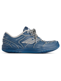 Кроссовки Balenciaga Hamptons Worn-Out Navy Taupe