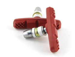 Тормозные колодки 60 мм красный