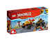 Конструктор LEGO Ninjago Kai and Rass Car and Bike Battle 71789