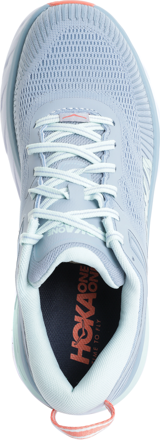 Кроссовки женские Hoka Bondi 7 WIDE Blue Fog/Blue Glass 1110531-BFBG (Размеры:  USw 7D; USw 8,5D)