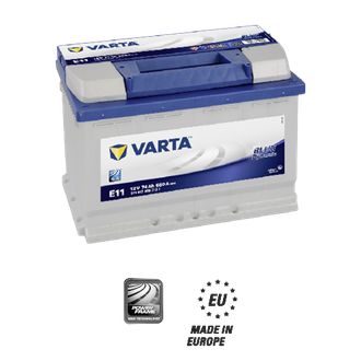 Аккумулятор Varta Blue Dynamic 74 а*ч 680А для Ниссан Альмера G15