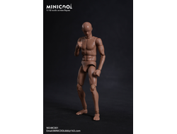 Мужское тело со съемной шеей - Коллекционная фигурка 1/12 scale 6-inch action figure male body (MC001) - MINI COOL