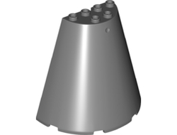 Cone Half 8 x 4 x 6, Dark Bluish Gray (47543 / 6232139)