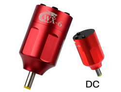 Беспроводной блок питания WX-6 Pro Tattoo Battery Pack DC Red