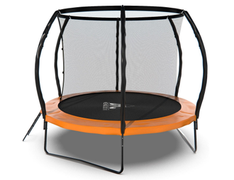 Уличный батут DFC TRAMPOLINE KENGOO II 10FT (3,05 метра) с внутренней сеткой и лестницей