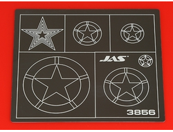 Jas: Трафарет для вырезания американских звезд