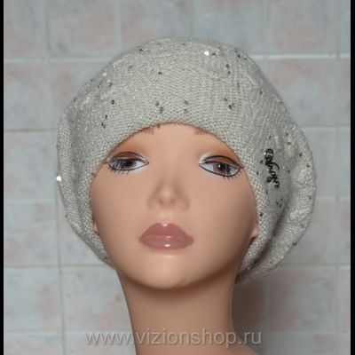 Берет белый Италия vizio 4971