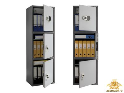 Шкаф бухгалтерский Практик Aiko SL-150-3T EL