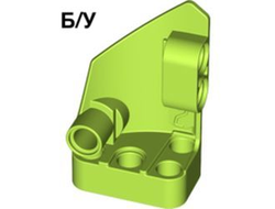 ! Б/У - Technic, Panel Fairing # 2 Small Smooth Short, Side B, Lime (87086 / 6149998 / 6250234) - Б/У
