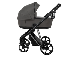 Коляска 2в1 Roan Sol Luxury Taupe/Nikiel руч.Черный