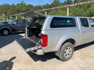 Кунг N-design на Great Wall Wingle 7 в серебристом цвете и с глухими стеклами от АвенджерУрал.