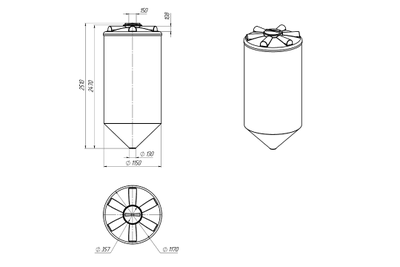 Емкость ФМ 2000