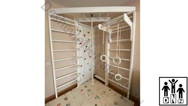 -Угловой Детский спортивный комплекс (4 секции)