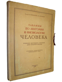 Кабанов А.Н., Беляев В.А. Таблицы по анатомии и физиологии человека