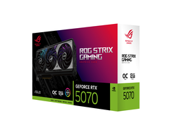 Видеокарта ASUS GeForce RTX 5070 Rog Strix Gaming OC Edition 12 GB
