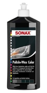 Полироль цветная с воском &quot;SONAX Polish &amp; wax color NanoPro&quot; (черная) 250 мл