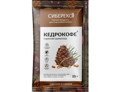 Кедрокофе "Горячий шоколад", порционный 25г (СИБЕРЕКО)
