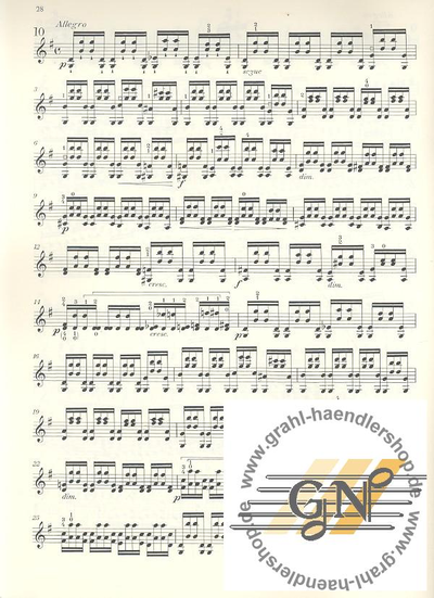 Dont. Et?den und Capricen op.35 f?r Violine