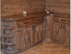 Кухня деревянная