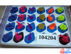 Растущие кораллы, 24 штуки в коробке.   арт. 104204и