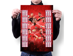 Календарь настенный Манчестер Юнайтед, Manchester United FC №13