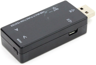 USB тестер Keweisi KWS-A16 измерение тока, напряжения, времени, заряда