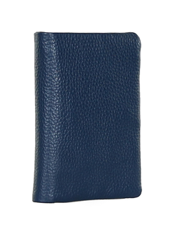 Кошелек женский нат.кожа d.blue