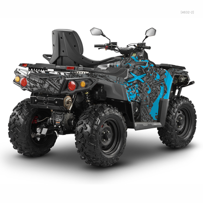 Наклейки на квадроцикл Aodes Pathcross 1000 mud pro - 2021 2022 2023 2024 №4632-2